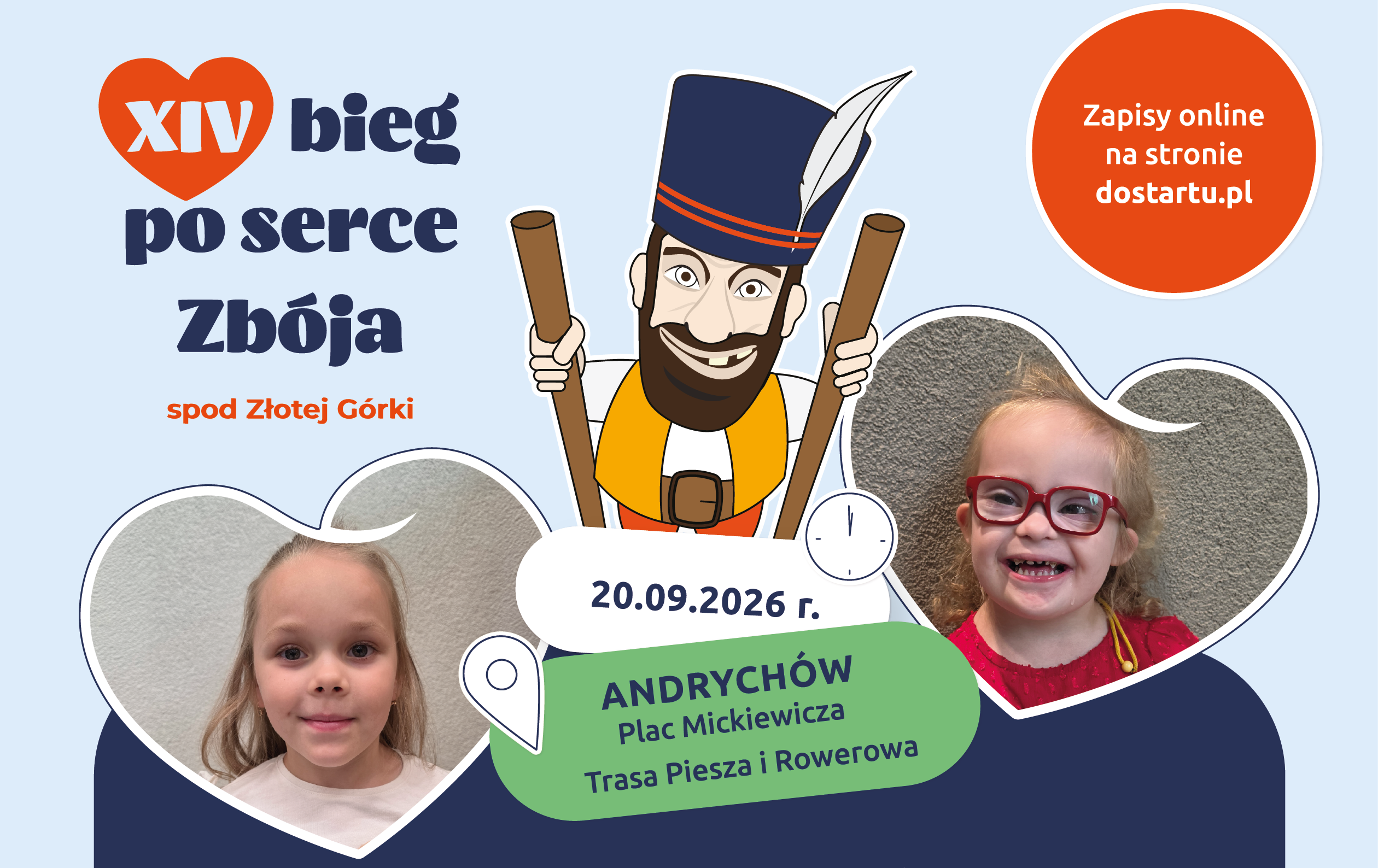 XIV Bieg po Serce Zbója spod Złotej Górki!